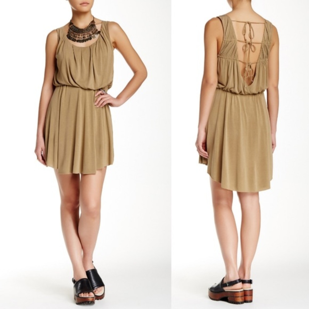 [FREE PEOPLE] TRUE AS LOVE • TRIPLE TIE BACK DRESS